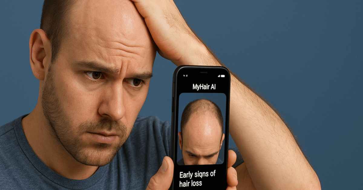 KI löst Haarausfall!? Einfach mit dem Smartphone den Scheitel fotografieren - Die Ambitionen des Kopfhautdiagnose-Startups MyHair AI