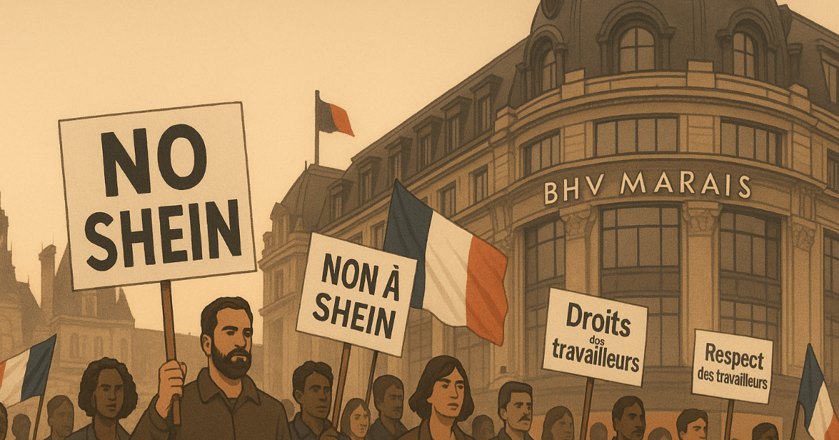 Pétition de 80 000 signatures, rupture de marque, retrait des financements publics — Pourquoi les employés des grands magasins parisiens protestent contre le contrat avec Shein