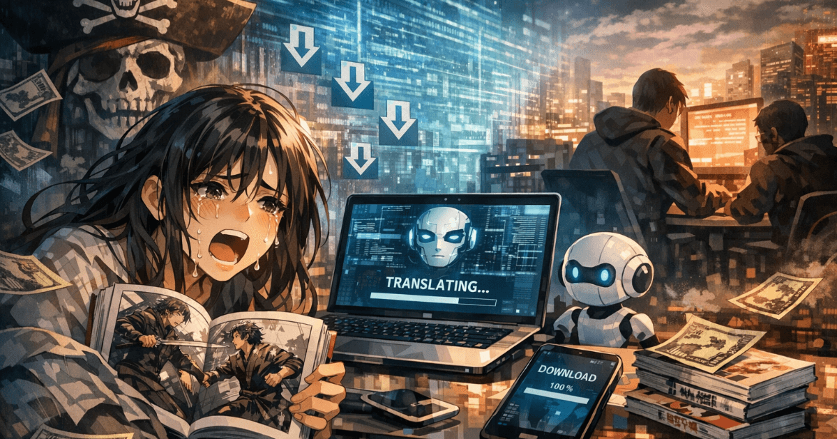 盗版用“AI翻译”来对抗？ 日本的下一步可能会改变漫画的未来
