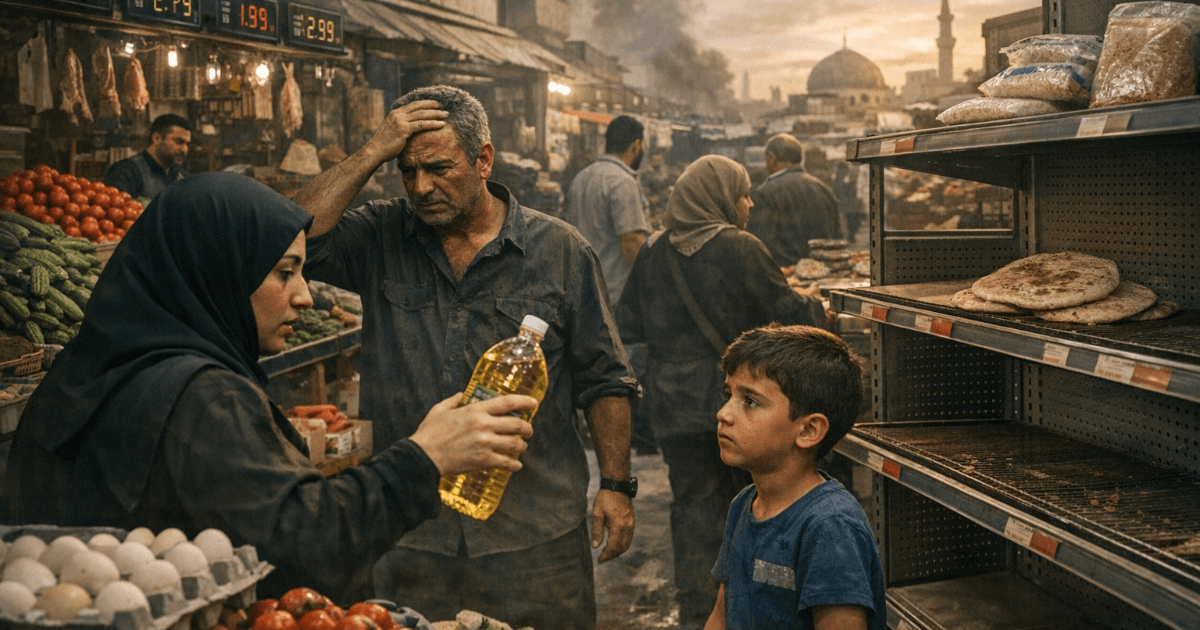 "전쟁"과 "쇼핑 카트"가 연결되는 시대 - 영국에서 확산되는 식량 불안
