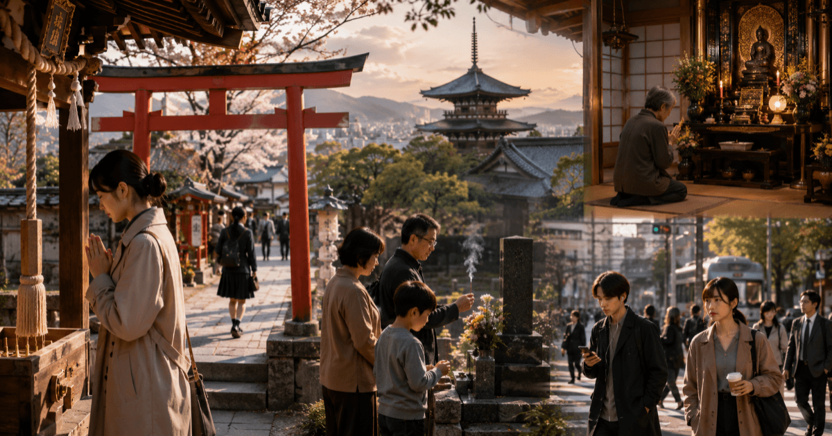 Sind Japaner wirklich religionslos? Neue Forschung zeigt "überlappende Glaubensrichtungen"