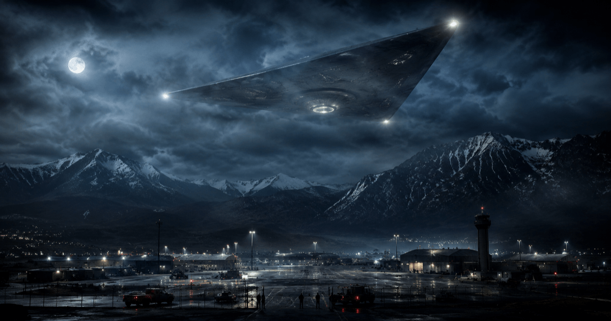 Le gouvernement américain va enquêter sur des vidéos de "UFO triangulaire de 100 pieds" filmées au-dessus d'une base militaire : que sont ces deux enregistrements inédits ?