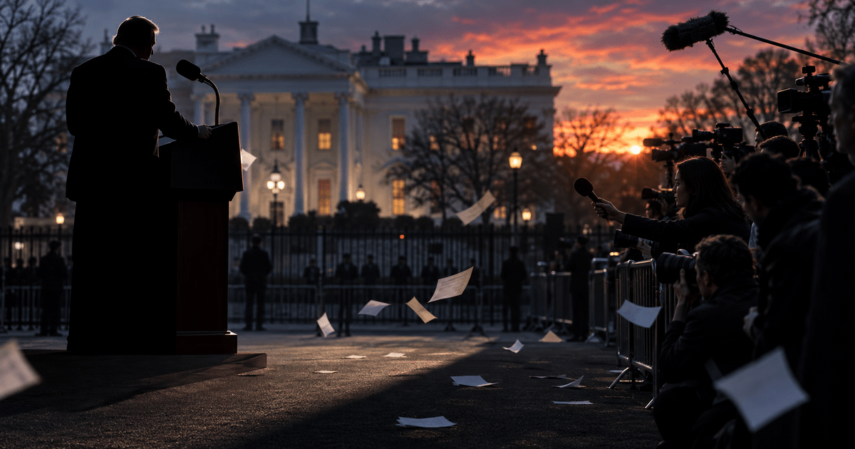 "¿Para quién es la 'libertad de expresión'? - Las cinco presiones que la administración de Trump ejerce sobre los medios de comunicación"