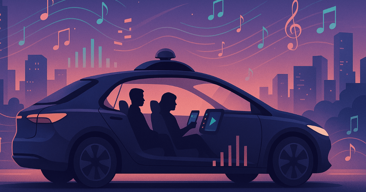웨이모의 로보택시가 음악 체험을 진화시킨다! 로보택시는 "제3의 리스닝 룸"으로 — 웨이모가 음악 체험에서 한 걸음 앞서 나간다