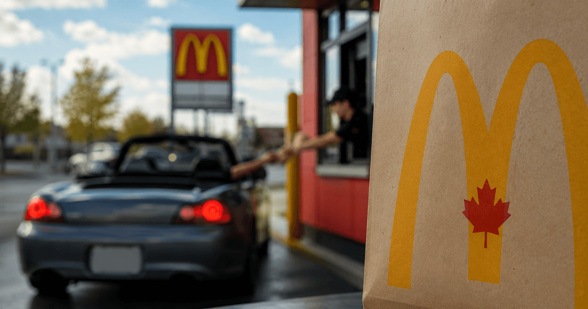 「ズボンなし」でマクドナルドのドライブスルーへ　53歳男性逮捕
