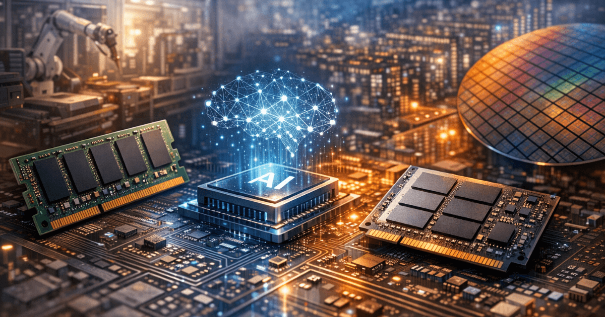 AIブームの次の主役はGPUじゃない — “メモリ不足”で始まる新しい値上げの連鎖