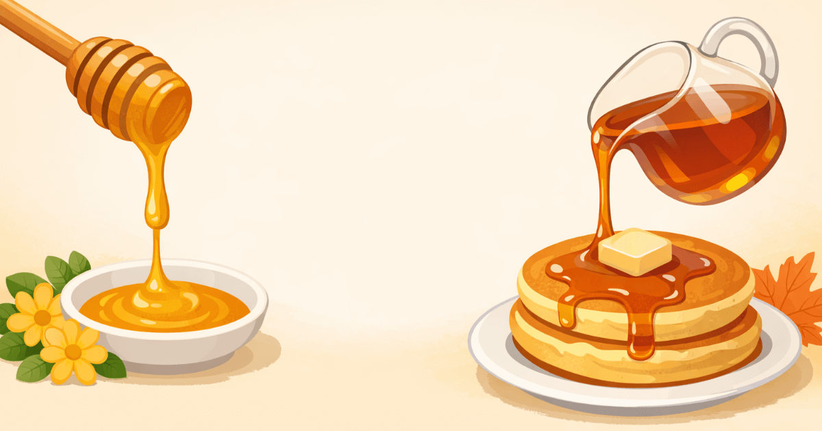 「蜂蜜」与「枫糖浆」—— 哪个营养价值更高？“钙差”看起来很大的原因，以及如何不后悔地进行区分使用