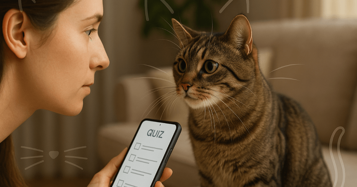 Niveau de langage félin, voulez-vous le tester ? Ce "remuement de queue" n'est peut-être pas de la joie — Un "Quiz pour chats" créé par des scientifiques