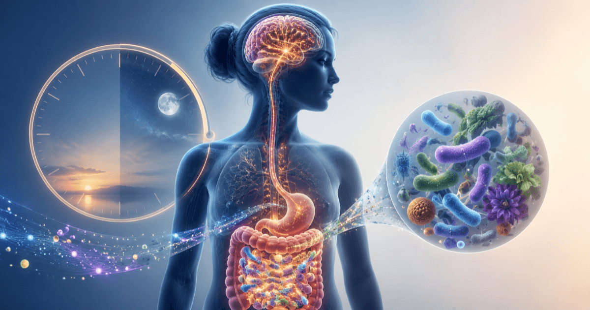 Le temps sans manger transforme le cerveau : la collaboration inattendue entre le jeûne intermittent et le microbiote intestinal