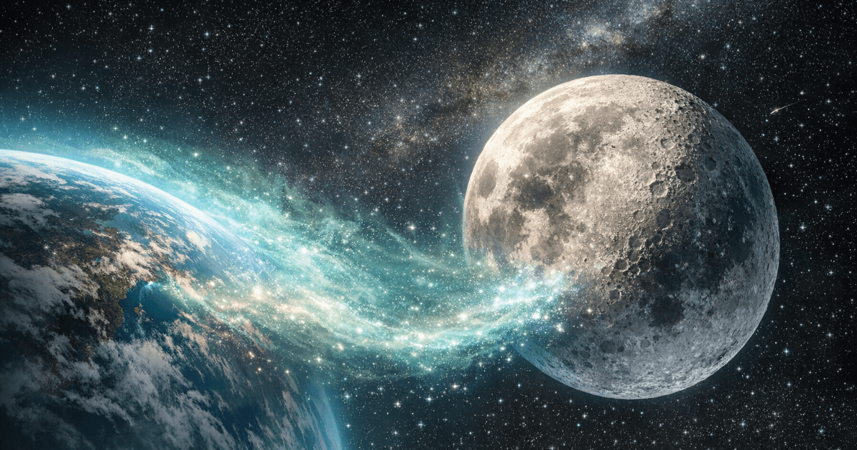 地球和月亮正在“交换物质”——满月时发生的看不见的运输