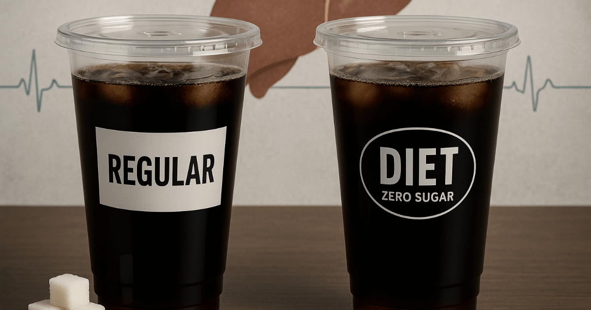 『砂糖ゼロ＝無害』は誤解だった — 飲むたびに肝臓が太る？人工甘味のリアル