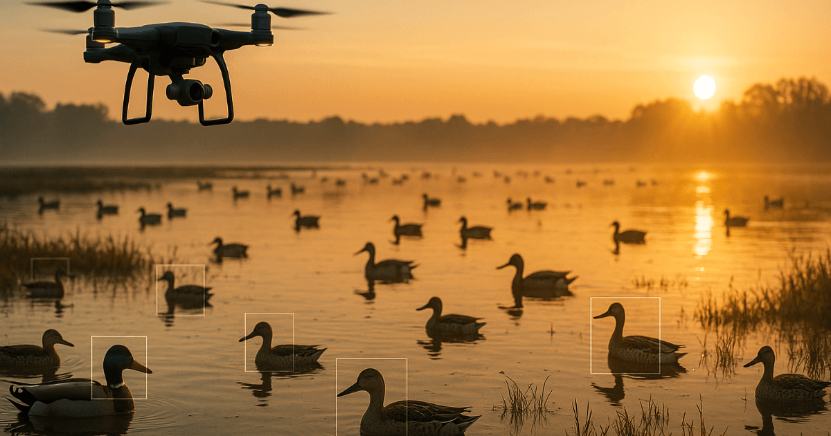 ドローンとAI、そしてアヒルが変える、野生生物保護の新時代