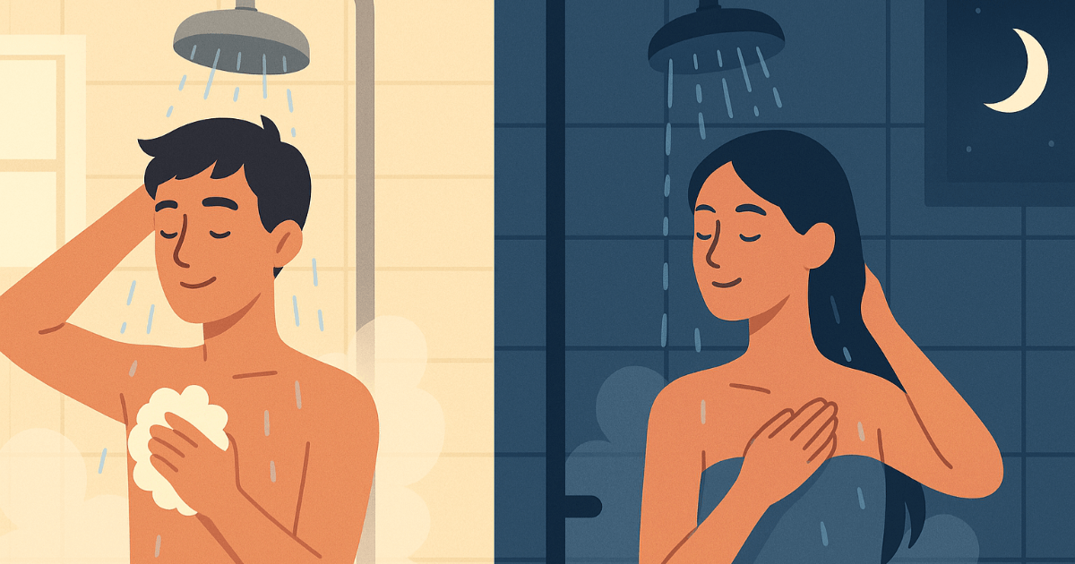 #Morgendusche oder #Abendusche? Welche ist hygienischer?