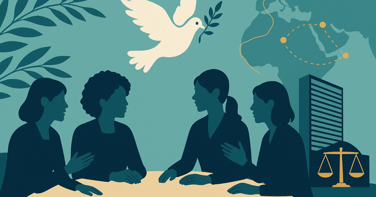 여성이 자리에 앉으면 평화가 지속된다 — 재발 위험 최대 37% 감소라는 엄연한 데이터: 여성 참여 × 유엔 주도가 효과적인 이유