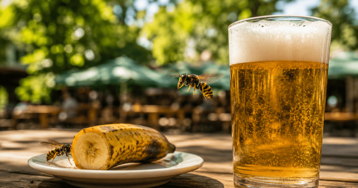 「酔っぱらったスズメバチ」は本当に凶暴になる？ ビールに群がる理由を科学で解明