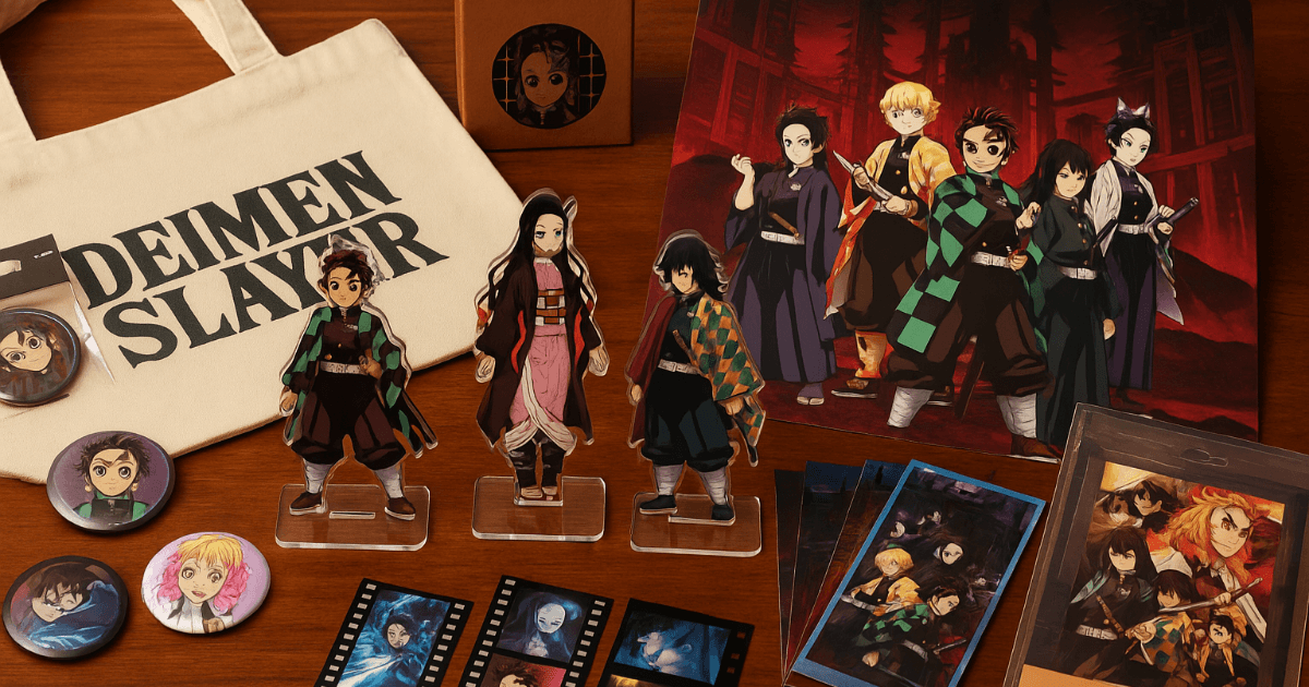 ¡Los productos de "Kimetsu no Yaiba: Arco del Castillo Infinito" se convierten en el centro de la emoción! Más de 70 artículos de mercancía del teatro atraen a los fanáticos, y las medidas contra la reventa llaman la atención.