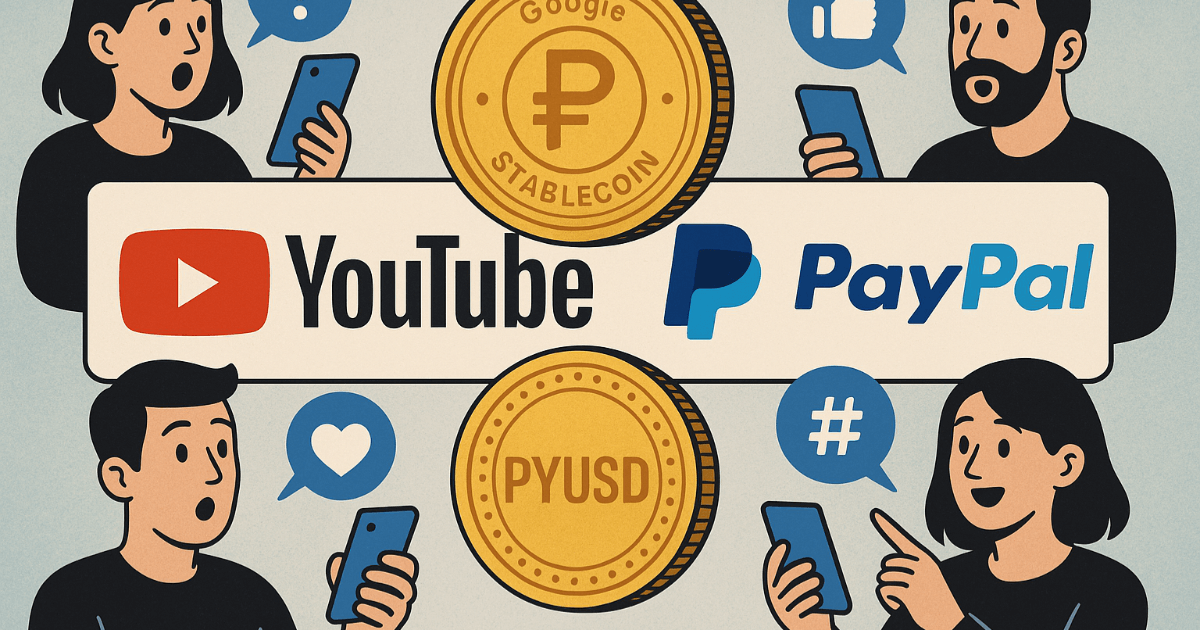 YouTube offre une nouvelle ère de méthodes de paiement pour les créateurs américains ! Amélioration de la commodité grâce à l'utilisation de stablecoins