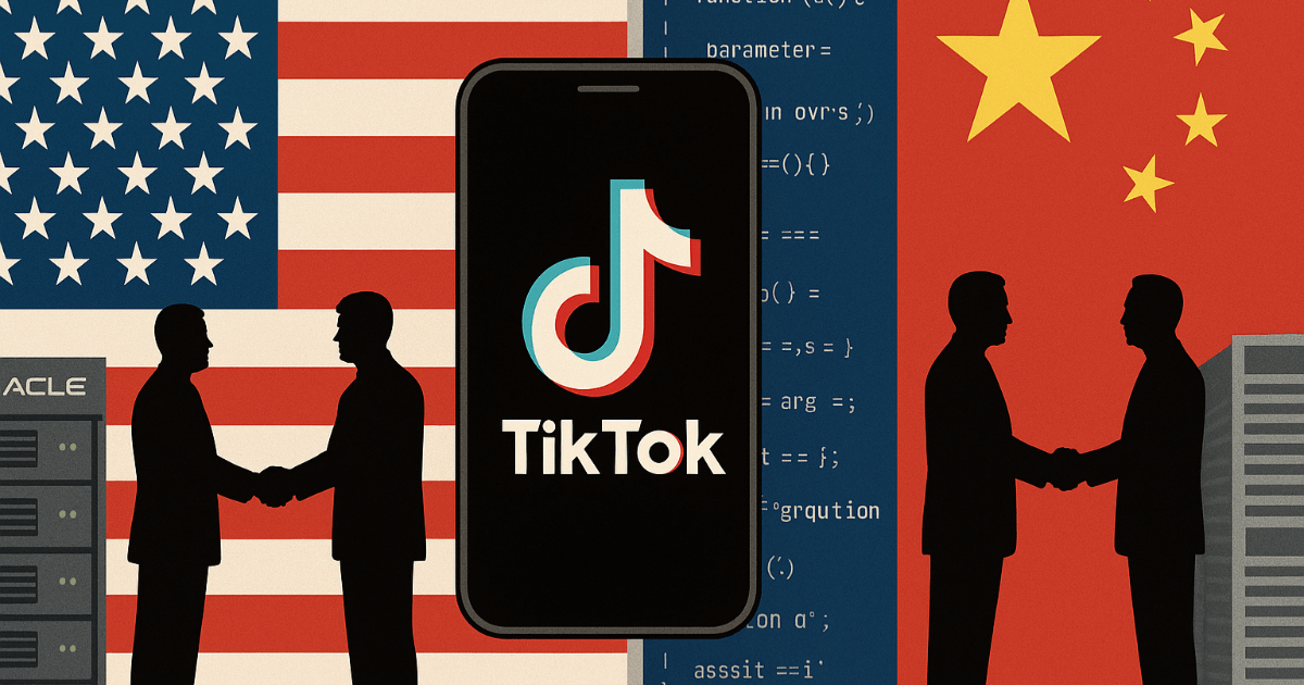 トランプと中国の間で揺れるTikTok取引の行方は？ racle体制と中国の沈黙が示すもの