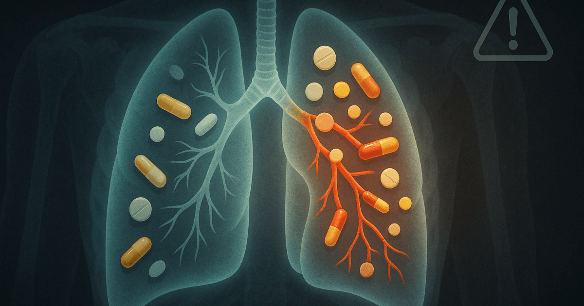 ความเสี่ยงมะเร็งปอดเพิ่มขึ้นจากอาหารเสริม? เหตุผลที่ควรระวัง B12 และวิตามินต้านอนุมูลอิสระ