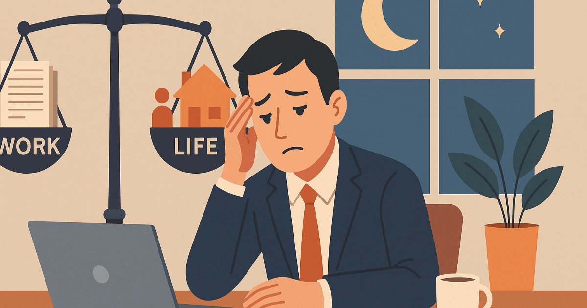 « Les longues heures de travail » sont-elles l'ennemi de la santé et de l'équilibre entre vie professionnelle et vie personnelle ? — Selon une enquête, 44 % des personnes interrogées déclarent que cela a un impact négatif, mais certains sont prêts à l'accepter en fonction de la rémunération.