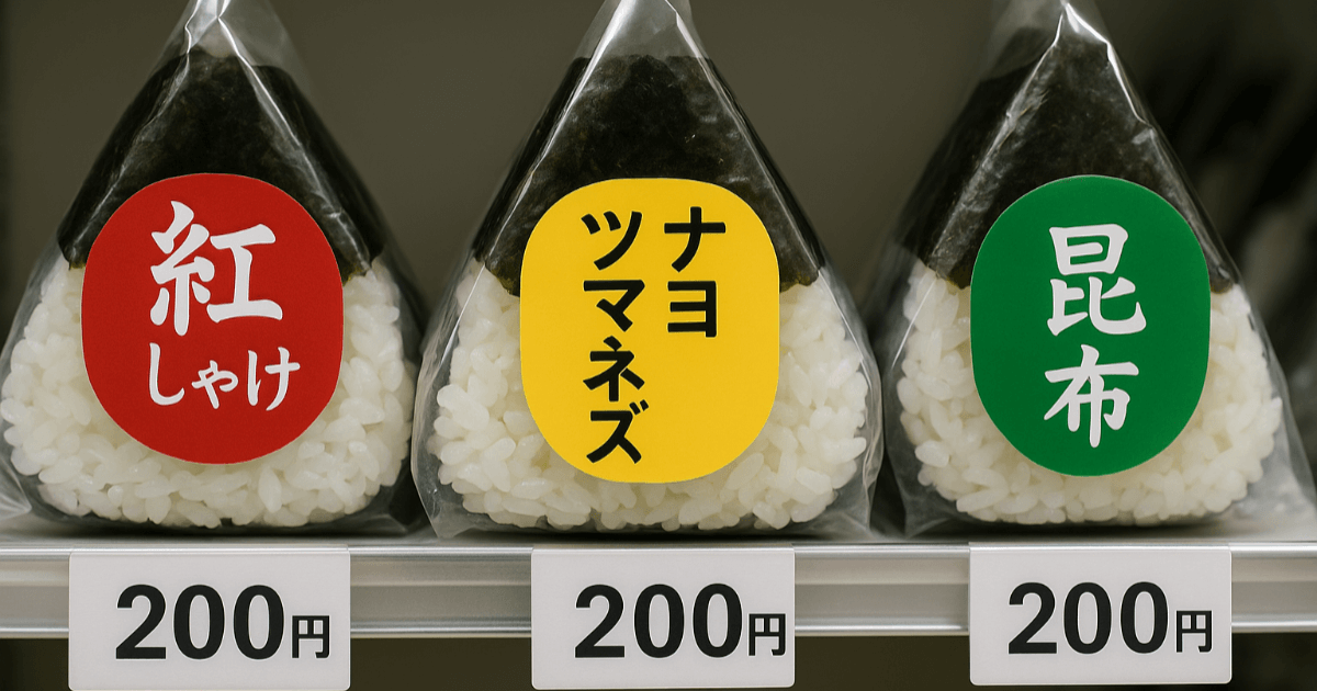 200日元饭团时代的解读——海苔冲击与“小奢侈”交织的日本便利店前线