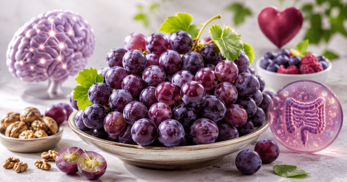 Der Grund, warum Trauben als "Superfood" bezeichnet werden: Eine Schatzkammer voller Polyphenole