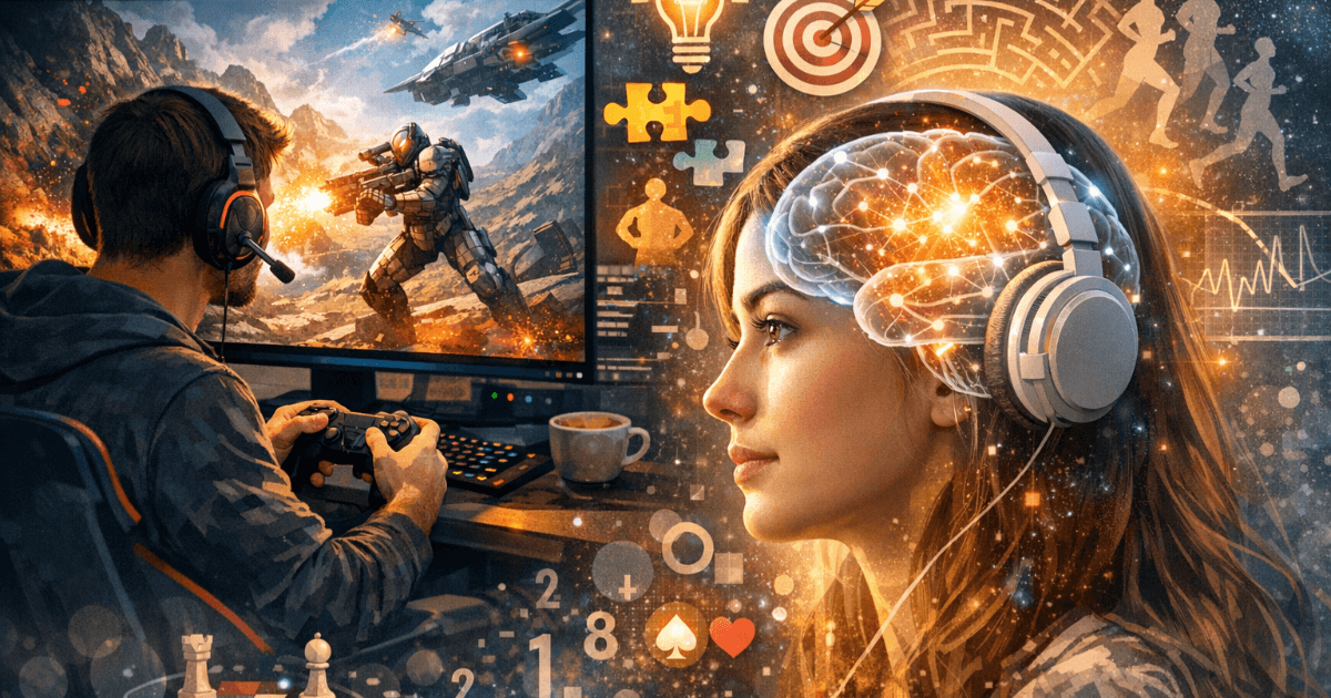 Jeux vidéo = mauvais pour le cerveau, c'est dépassé ? La vérité surprenante révélée par des recherches montrant que "le cerveau rajeunit"