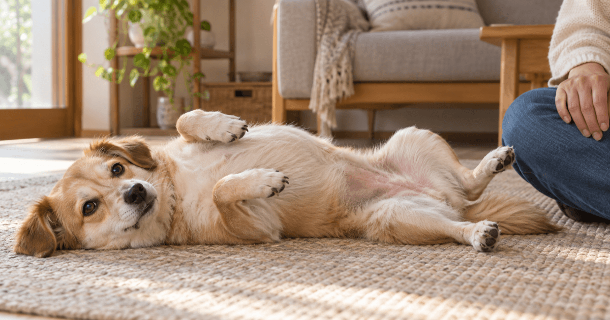 Does your beloved dog often show its belly, prompting you to pet it immediately? The surprising meaning behind this gesture