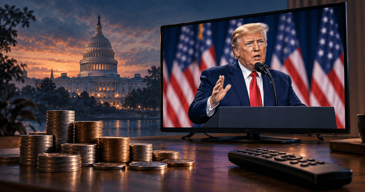 トランプ氏の「自画自賛CM」、税金負担を撤回へ ― すでに使った公費は戻るのか