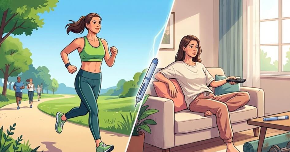 Gesundheitsmanagement mit GLP-1-Medikamenten? Tatsächlich besteht auch das Risiko einer verminderten körperlichen Aktivität: Die neueste Forschung zeigt die Realität auf