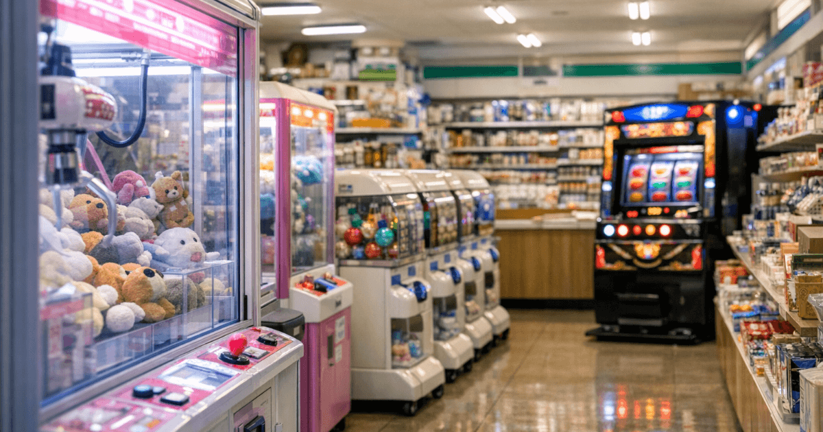 La "transformation en arcade" des konbini est-elle légale ? — Les enjeux de la loi sur les entreprises de divertissement, de la réglementation des prix et de la "règle des 10 %" posés par l'introduction des jeux de grue