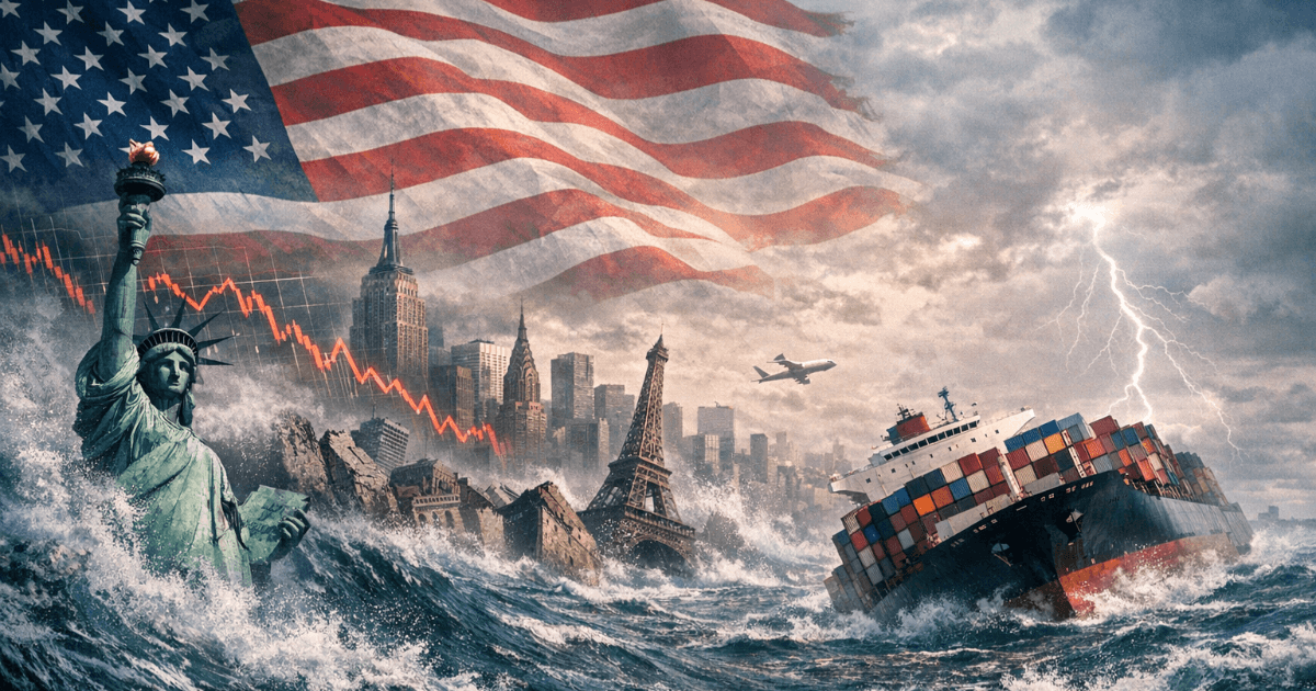 जिस अमेरिका को दुनिया का नेतृत्व करना चाहिए, वही दुनिया को हिला रहा है।