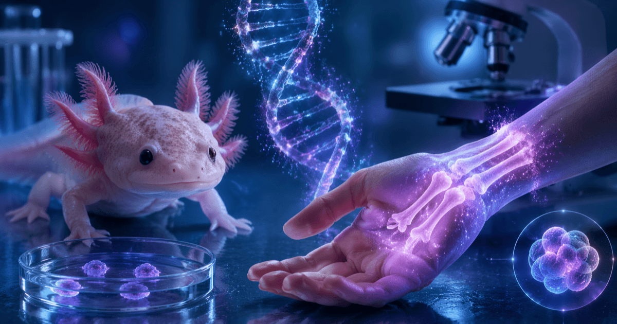 失った手足をもう一度？ サンショウウオ研究が示した再生医療の新たな可能性