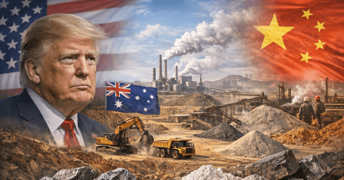「レアアース戦争」次の主役は豪州？トランプ政権が狙う“中国依存の急所”
