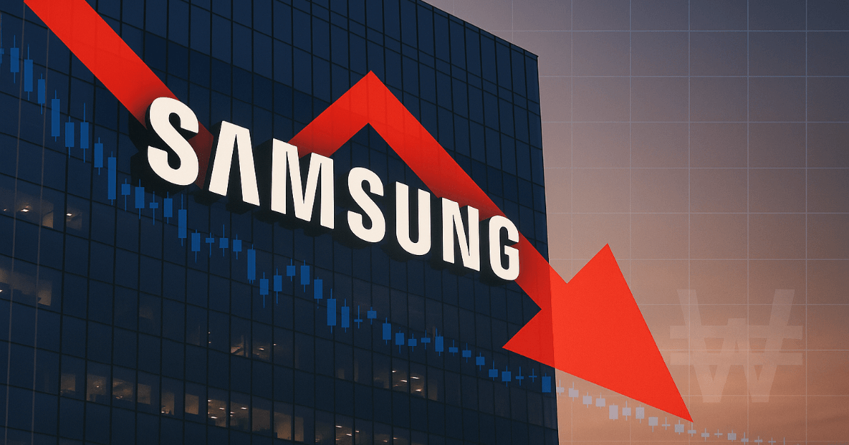 The Deep Gap Not Filled by the Tesla Contract: The Impact of Samsung's 55% Profit Decline - The Influence of China and the Harsh Market Environment