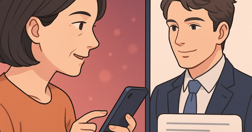 Une application de rencontres utilisant l'IA, est-il vrai qu'il y a beaucoup d'hommes "mariés, de plus de 40 ans" ? — L'avant-garde des rencontres amoureuses avec l'IA au Japon