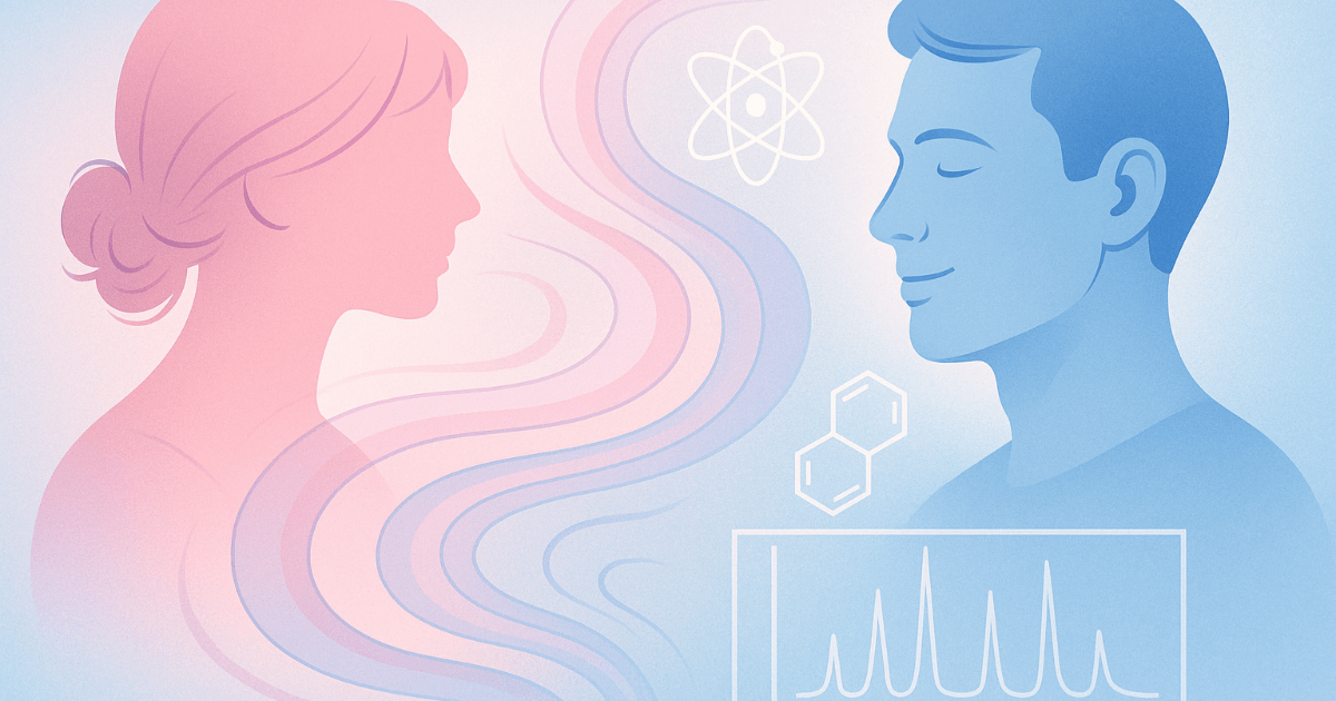 制汗剤ビジネスに激震：その香り、恋より深く— 女性の排卵期に発せられるボディーオドーが男性ストレスを鎮める理由