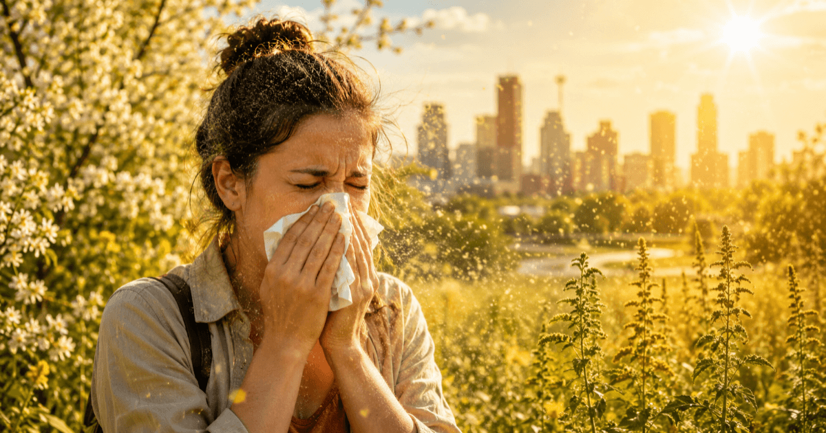 薬だけでは追いつかない時代へ、気候変動が押し広げるアレルギー問題