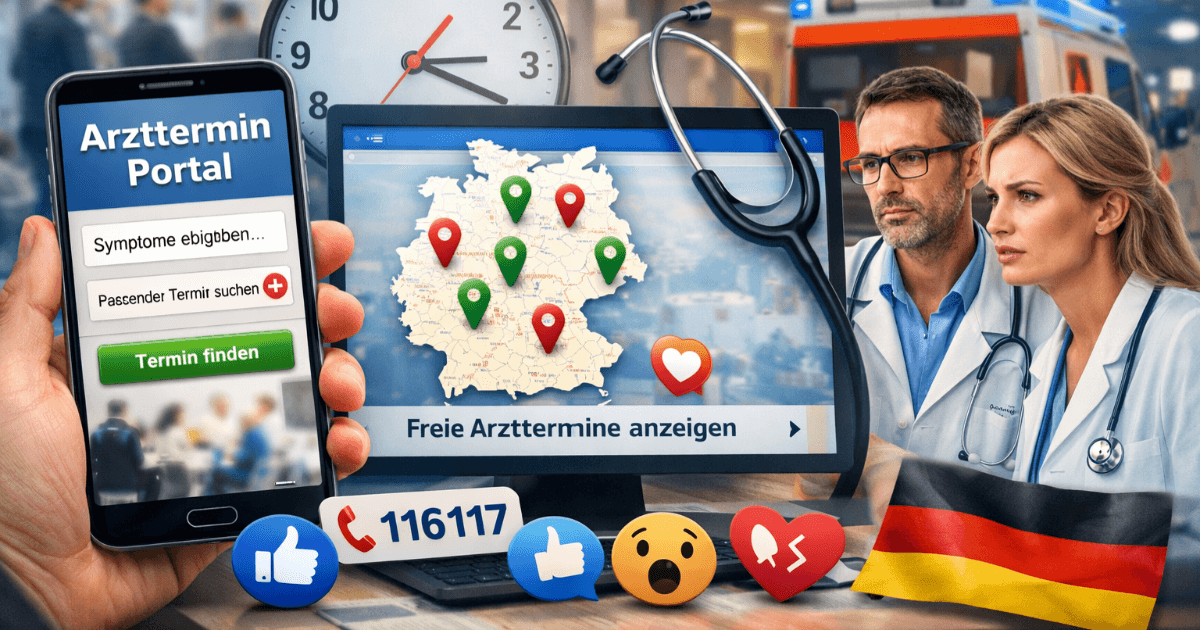 スマホで医師予約が当たり前へ：ドイツ保険者が求める“空き枠の強制報告”とは