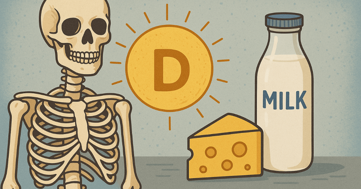 ¿Es cierto que "funcionan mejor juntos"? Organizando científicamente la vitamina D × calcio