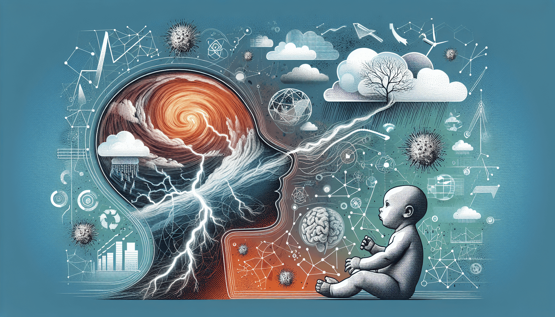 自然災害が赤ちゃんに与える影響とは？気候変動が未来の世代に及ぼす可能性