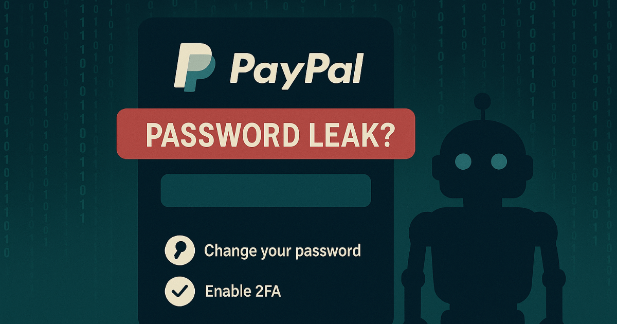 PayPal „15,8 Millionen Fälle“ des Datenlecks: Warnungen verbreiten sich auf X, Verbraucherorganisationen geben ebenfalls Warnhinweise - Sollten Sie Ihr PayPal-Passwort jetzt sofort ändern?