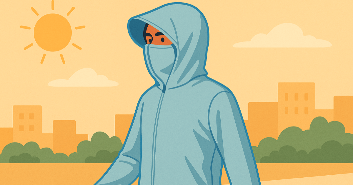 « La tendance des parkas UV avec couvre-visage : pourquoi la protection complète du visage séduit le monde »