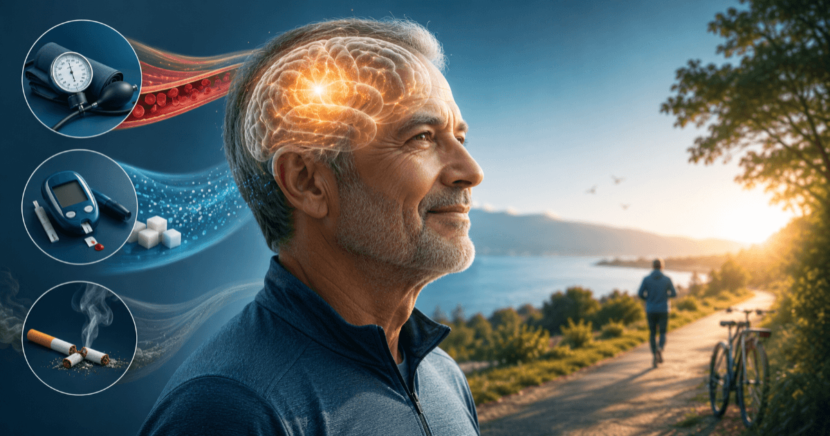 Aging of the Brain Is Not Just a "Brain" Issue: Three Habits That Influence Dementia Risk