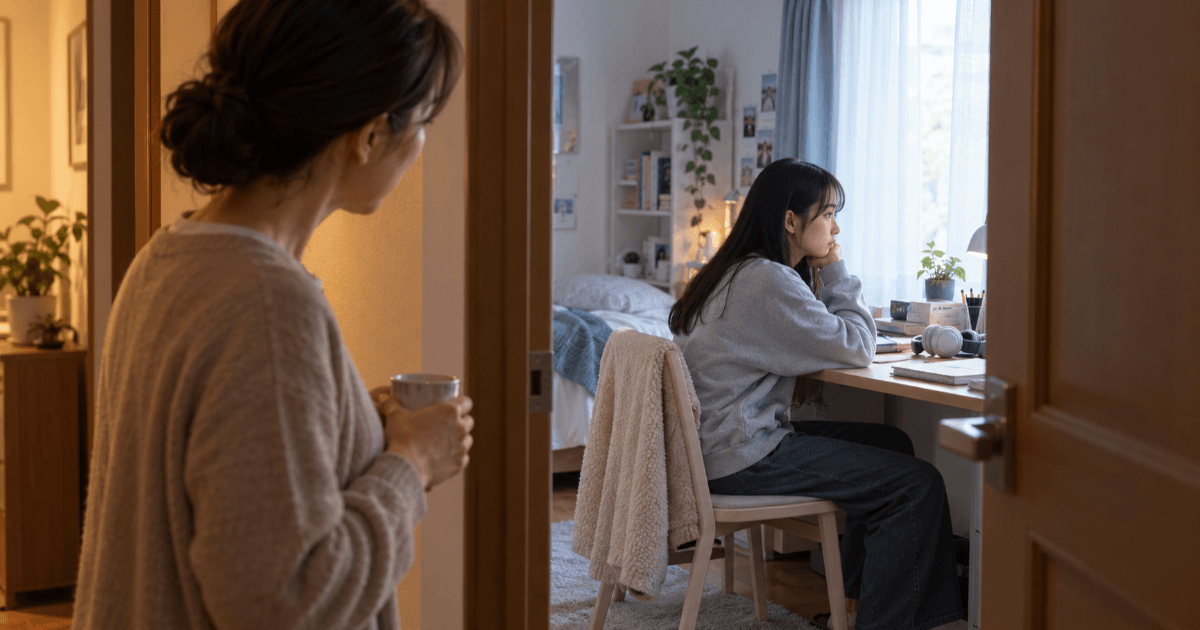 そのドアは、反抗？それともSOS？ 思春期の子どもが部屋にこもる理由