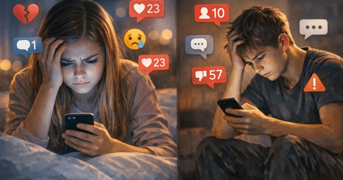 क्या SNS बच्चों को बर्बाद कर रहा है या फिर नींद रहित रातें?