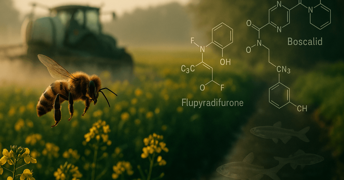 Les abeilles et les poissons avertissent : quels sont les effets inattendus des pesticides ? La "chaîne invisible" des agents de protection des cultures