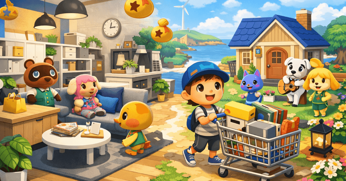 『あつまれ どうぶつの森』とIKEAの夢のコラボがついに実現？！TikTokで話題沸騰中！