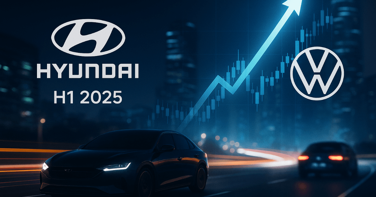 Hyundai Motor Group, deuxième au monde en termes de bénéfices d'exploitation au premier semestre, dépasse pour la première fois VW