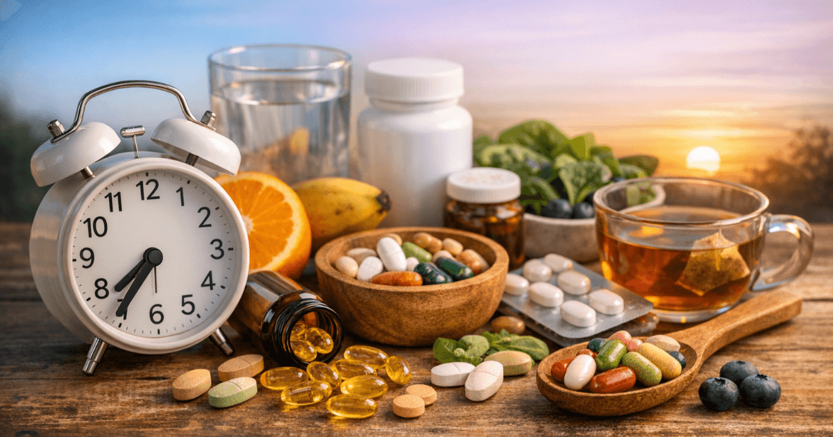 Maximize Health Benefits! It's About "Timing" Rather Than "Ingredients" for Supplements: How to Take Iron, B12, and D Without Missing Out